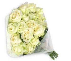 25 белых роз ― flowerful